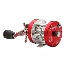 Reel Rotativo Bamboo Pilco 500 Derecho Color Rojo