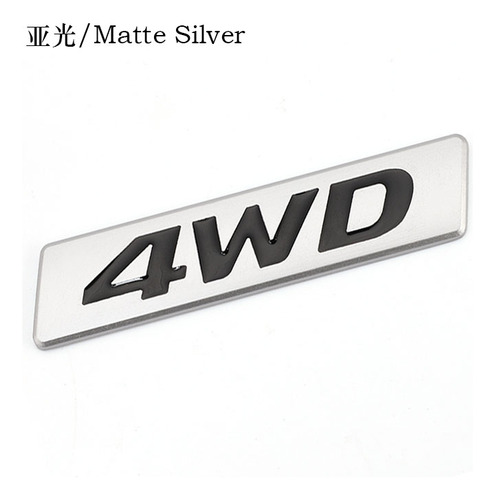 Metal Sticker 4wd Emblema 4x4 Insignia Para Honda Crv Accord Foto 7