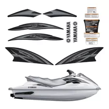 Kit Adesivos Jet Ski Para Yamaha Vx 700 14811 Cor Cinza/preto