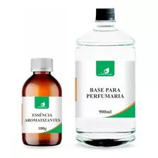 1 Essência Aromatizante 100ml + 1 Base Pronta 900ml