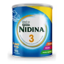 Leche Infantil Nidina 3 En Polvo X800g Sabor Maternizada