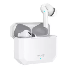 Audífonos Inalámbricos Select Sound Bth023 Bluetooth Color Blanco