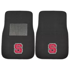 Equipo Bordado Fanmats 20785 Nc State Wolfpack De 2 Piezas