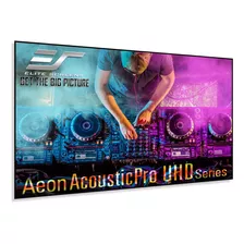 Elite Screens - Serie Aeon Material Acousticpro Uhd.