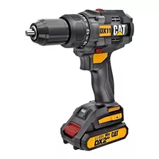 Furadeira Parafusadeira Sem Fio De 13mm Cat Dx11 18v + Acessório Com Maleta De Transporte 100v/240v 50hz/60hz