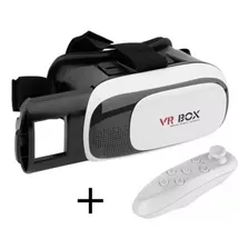 Lente Realidad Virtual Vr Box 3d Con Control Remoto Portátil