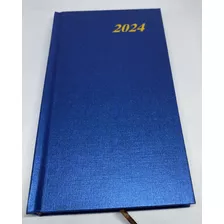 Agenda 2024 Empastada Pocket 9.5 Por 19 Cm 