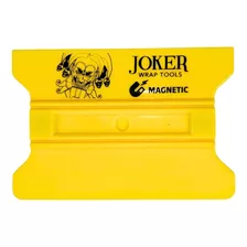 Espátula Squeegee Mag Amarela Joker Envelopamento Adesivos