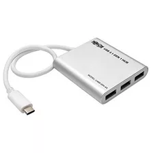 Concentrador Portátil Usb-c A Usb-a De 4 Puertos, Usb ...