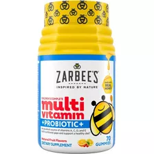 Zarbee's Gomitas Multivitamínicas Para Niños + Probiótico 