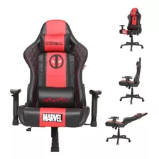 Cadeira Escritorio Pc Gamer Ergonômica Marvel Giratória