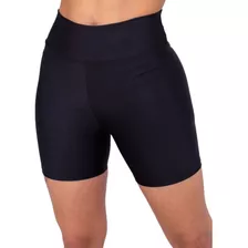 Short Legging Feminino Ciclista Suplex Meia Coxa Academia