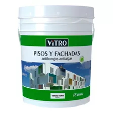 Pintura Vitro Pisos Y Fachadas Verde Tenis 10lt