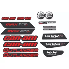 Adesivo Quadriciclo Brp Can Am Outlander Max 1000r Xtp