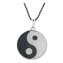 Colar Yin Yang 22mm Ying Yang Equilibrio - Sunshine