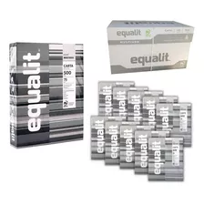 Pack 10 Resma Carta Papel Fotocopia 500 Hojas Equalit