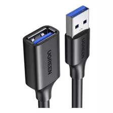 Pvc Cable 2m Extension Usb 3.0 Pc Tv - Flexible 5gbps Carga