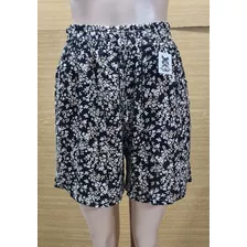 Short De Lino Maia 