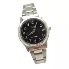 Reloj Feraud Dama Lf200lnr Lf200ln 100% Acero 30m Cristal 