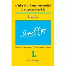 Guia De Conversação Langenscheidt Inglês - Martins Fontes -