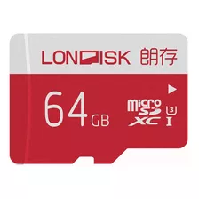 Londisk 4k 64gb U3 Clase 10 Microsd Tarjeta De Memoria Para