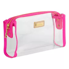 Lilly Pulitzer Bolsa Transparente Con Cremallera, Bonito Est