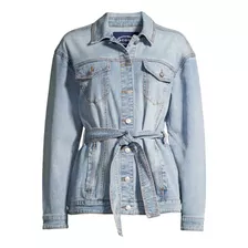 Chaqueta De Dama De Jean Importada Talla L