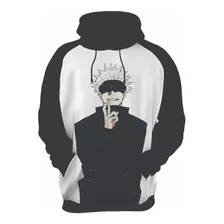 Blusa Moletom Personalizada Jujutsu Kaisen, Sarotu Gojo 08