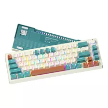 Teclado Mecánico Gamer, Rgb, Zifriend Za68, Retroiluminado