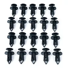 Xprite 20pcs Parrilla Sujetador Remache Empuje Clips Retened