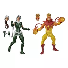 Figura Marvel Legends Series X-men Rogue E Pyro Hasbro E9293