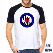 Camisa Raglan The Who Banda Behind Blue Eyes Baba O'riley 