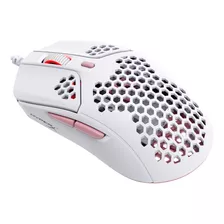 Hyperx Pulsefire Haste, Mouse Gamer Rgb 16000dpi, Blanc/rosa