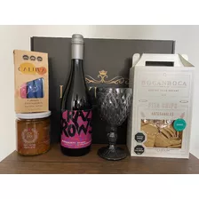 Box Premium Vino Crazy 1 , El Regalo Perfecto Tesoro Gourmet