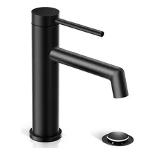 Phiestina Sgf06-mb - Grifo De Lavabo De Bano Negro Mate, Gri