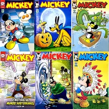 Kit 6 Revistinhas Gibis Quadrinhos Mickey Mouse Disney 07