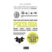 Livro Tudo O Que Voce Precisa Saber Sobre Psicologia