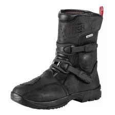 Botas Moto Ixs Adventure Montevideo-st Wp Cuero Vacuno.