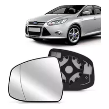 Vidro Lente Retrovisor Ford Focus 09 Até 17 Lado Esquerdo