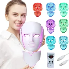 Máscara Facial Led Completa Para Tratamiento De Belleza En C