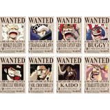 Paquete De 8 Afiches Poster De One Piece 42x28cm