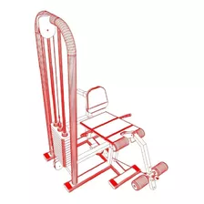 Projeto De Máquina De Academia Tipo Extensora - Completo