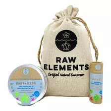 Raw Elements Baby + Kids Spf 30 - Paquete De Protector Solar