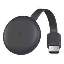 Google Chromecast Streamingga00439 3ª Geração Full Hd Carvão