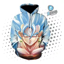 Chamarra Jacket Hoodie Dragon Ball Z Goku Sudadera Talla M