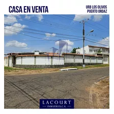 En Venta. Amplia Casa Ubicada En Esquina - Lista Para Habitar - Urb. Los Olivos #vl