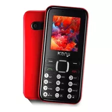 Telefono Celular Kanji Kj-fon Rojo - Aj Hogar