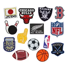 Parche Aplique Bordado Tenis Hockey Basquet Nfl Rugby Nhl