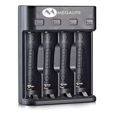 Cargador Inteligente Usb Pilas Baterias Aa Aaa - 4 Slot.