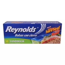 Bolsas Para Sándwich Reynolds Resellables 50 Pieza